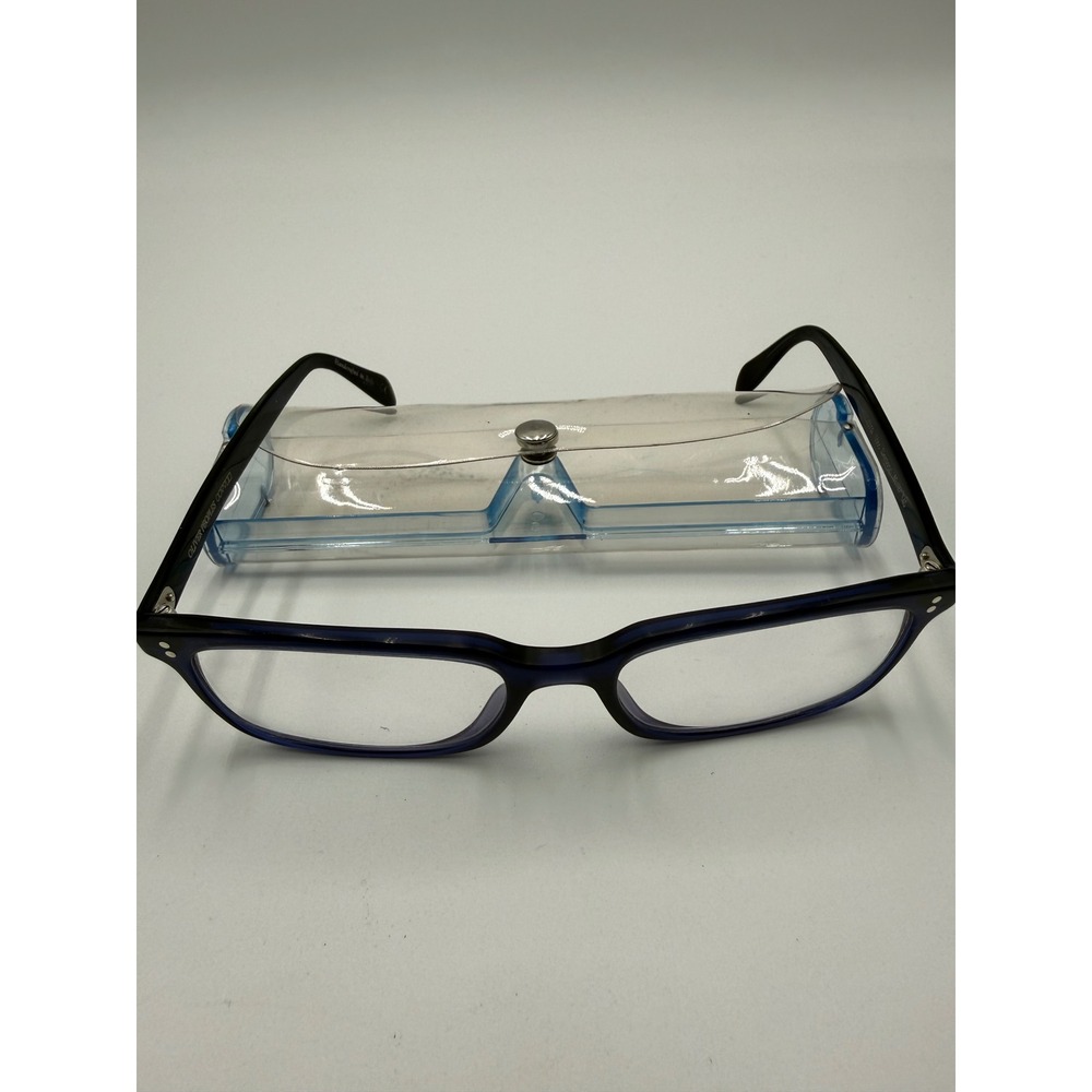 Oliver Peoples Denison Eyeglasses Unisex 53mm Navy Blue Excellent OV5102 1566